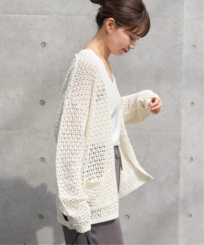 【イエナ/IENA】のガウンカーディガン インテリア・キッズ・メンズ・レディースファッション・服の通販 founy(ファニー) https://founy.com/ ファッション Fashion レディースファッション Ladies' Fashion Online トップス・カットソー Tops/Tshirt カーディガン Cardigans 2025年 2025 2025春夏・S/S Ss,Spring/Summer,2025 おすすめ Recommend カーディガン Cardigan ガウン Gown キャミソール Camisole タンク Tank フロント Front ボトム Bottom ポケット Pocket |ID: prp329100004567241 ipo3291000000032697757