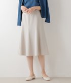 【ニューヨーカー/NEWYORKER】のストレッチクリアツイル エスカルゴフレアスカート グレージュ|ID: prp329100004567246 ipo3291000000032302991