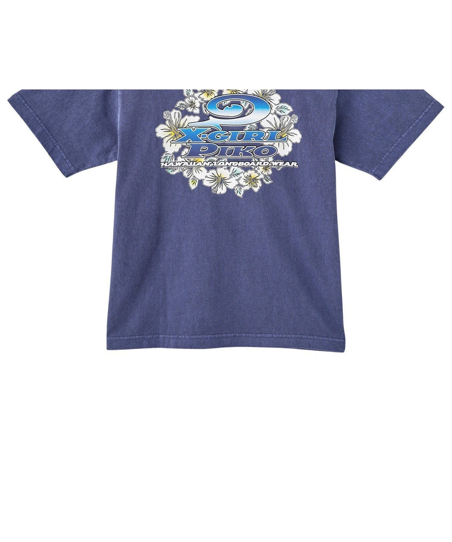 【エックスガール/X-girl】のX-girl/PIKO SS TEE インテリア・キッズ・メンズ・レディースファッション・服の通販 founy(ファニー) 　ファッション　Fashion　レディースファッション　WOMEN　おすすめ　Recommend　カーゴパンツ　Cargo Pants　グラフィック　Graphic　デニム　Denim　フロント　Front　プリント　Print　ベーシック　Basic　ワンポイント　One Point　半袖　Short Sleeve　夏　Summer　定番　Standard　NAVY|ID: prp329100004567273 ipo3291000000032303282