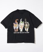 【フリークスストア/FREAK'S STORE】のリラックスフィット 両面プリント クルーネックTシャツ / Three Cats 【限定展開】 25SS ブラック|ID: prp329100004567275 ipo3291000000032303301
