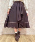【アクシーズファム/axes femme】のマルチWAYフリルスカート 人気、トレンドファッション・服の通販 founy(ファニー) ファッション Fashion レディースファッション WOMEN スカート Skirt クラシカル Classical フリル Frills レース Race 無地 Plain Color thumbnail Dブラウン|ID: prp329100004567289 ipo3291000000032303526