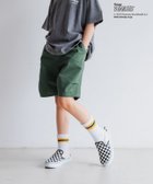 【ベイフロー/BAYFLOW / KIDS】のBFオリジナル刺繍入り シェフショーツ(KIDS) 人気、トレンドファッション・服の通販 founy(ファニー) ファッション Fashion キッズファッション Fashion for Kids おすすめ Recommended / Our Picks ショーツ Shorts, Short Pants ショート Short, Short Length 夏 Summer thumbnail グリーン70|ID: prp329100004567301 ipo3291000000032761809