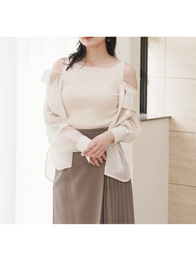 【スナイデル/SNIDEL】 Sustainableシアーシャツニットセット人気、トレンドファッション・服の通販 founy(ファニー) ファッション Fashion レディースファッション WOMEN トップス・カットソー Tops/Tshirt ニット Knit Tops シャツ/ブラウス Shirts/Blouses おすすめ Recommend ウェーブ Wave オーガンジー Organdy キャミ Cami キャミソール Camisole シアー Sheer シンプル Simple ポケット Pocket ラベンダー Lavender 人気 Popularity 今季 This Season |ID:prp329100004567305