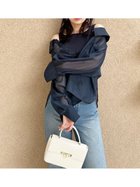 【スナイデル/SNIDEL】のSustainableシアーシャツニットセット 人気、トレンドファッション・服の通販 founy(ファニー) ファッション Fashion レディースファッション WOMEN トップス・カットソー Tops/Tshirt ニット Knit Tops シャツ/ブラウス Shirts/Blouses おすすめ Recommend ウェーブ Wave オーガンジー Organdy キャミ Cami キャミソール Camisole シアー Sheer シンプル Simple ポケット Pocket ラベンダー Lavender 人気 Popularity 今季 This Season thumbnail NVY[089]|ID: prp329100004567305 ipo3291000000032303803