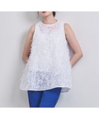 【その他のブランド/Other】のカットジャカード チュニック ブラウス OFF WHITE|ID: prp329100004567307 ipo3291000000032303825