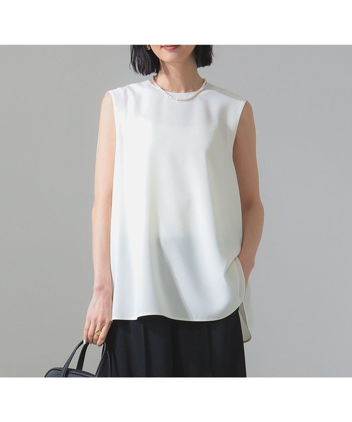 【デミルクス ビームス/Demi-Luxe BEAMS】のジョーゼット フレア ブラウス インテリア・キッズ・メンズ・レディースファッション・服の通販 founy(ファニー) https://founy.com/ ファッション Fashion レディースファッション Fashion for Women トップス・カットソー Cut & Sew Tops シャツ・ブラウス・オフィスカジュアル Elegant Blouses & Button-Ups インナー Innerwear エレガント 上品 Elegant ジャケット Jacket, Outerwear ジョーゼット Georgette, Semi-Sheer Fabric セットアップ Set-Up, Coordinated Outfit タイトスカート Pencil Skirt, Tight Skirt ドレープ Drape, Draping Fabric バランス Balance, Style Balance フレア Flare, Flared ワイド Wide, Wide Fit |ID: prp329100004567327 ipo3291000000032698371