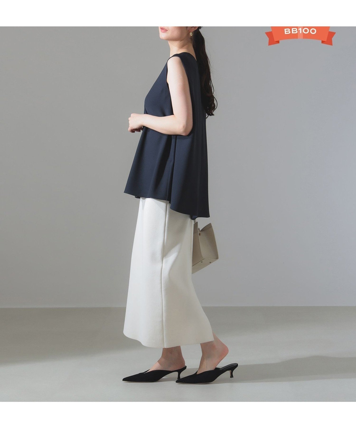 【デミルクス ビームス/Demi-Luxe BEAMS】の【7/3新規値下げ】ジョーゼット フレア ブラウス インテリア・キッズ・メンズ・レディースファッション・服の通販 founy(ファニー) 　ファッション　Fashion　レディースファッション　Fashion for Women　トップス・カットソー　Cut & Sew Tops　シャツ・ブラウス・オフィスカジュアル　Elegant Blouses & Button-Ups　インナー　Innerwear　エレガント 上品　Elegant　ジャケット　Jacket, Outerwear　ジョーゼット　Georgette, Semi-Sheer Fabric　セットアップ　Set-Up, Coordinated Outfit　タイトスカート　Pencil Skirt, Tight Skirt　ドレープ　Drape, Draping Fabric　バランス　Balance, Style Balance　フレア　Flare, Flared　ワイド　Wide, Wide Fit　NAVY|ID: prp329100004567327 ipo3291000000032998196