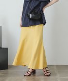 【センスオブプレイス/SENSE OF PLACE by URBAN RESEARCH】のリネンライクマーメイドスカート 人気、トレンドファッション・服の通販 founy(ファニー) ファッション Fashion レディースファッション Fashion for Women スカート Skirts クロップド Cropped, Short Length セットアップ Set-Up, Coordinated Outfit トレンド Trend, Trending Now バランス Balance, Style Balance マーメイド Mermaid, Fishtail Silhouette リネン Linen, Linen Fabric thumbnail YELLOW|ID: prp329100004567339 ipo3291000000033222012