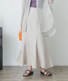 【センスオブプレイス/SENSE OF PLACE by URBAN RESEARCH】のリネンライクマーメイドスカート 人気、トレンドファッション・服の通販 founy(ファニー) ファッション Fashion レディースファッション Fashion for Women スカート Skirts クロップド Cropped, Short Length セットアップ Set-Up, Coordinated Outfit トレンド Trend, Trending Now バランス Balance, Style Balance マーメイド Mermaid, Fishtail Silhouette リネン Linen, Linen Fabric thumbnail GREIGE|ID: prp329100004567339 ipo3291000000033222015