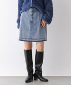 【レプシィム ローリーズファーム/LEPSIM LOWRYS FARM】の膝上デニムスカート インディゴケミカル80|ID: prp329100004567342 ipo3291000000032304153