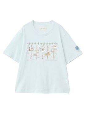 【ピンクハウス/PINK HOUSE】のメリーゴーラウンドプリントカットソー 人気、トレンドファッション・服の通販 founy(ファニー) ファッション Fashion レディースファッション WOMEN トップス・カットソー Tops/Tshirt カットソー Cut and Sewn カットソー Cut And Sew クラシカル Classical クラシック Classic フロント Front プリント Print ロマンティック Romantic 猫 Cat |ID:prp329100004567344