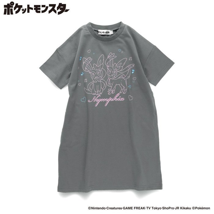 【ブランシェス/branshes / KIDS】の【Pokemon/ポケモン】半袖ワンピース インテリア・キッズ・メンズ・レディースファッション・服の通販 founy(ファニー) https://founy.com/ ファッション Fashion キッズファッション Fashion for Kids ワンピース Dresses ポケット Pocket, Pocket Detail 半袖 Short Sleeve, Half Sleeve 夏 Summer |ID: prp329100004567368 ipo3291000000032626726