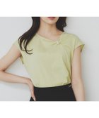 【インデックス/INDEX】のアシメリボンフレンチトップス【接触冷感/UVケア/洗濯機洗い可】 人気、トレンドファッション・服の通販 founy(ファニー) ファッション Fashion レディースファッション WOMEN トップス・カットソー Tops/Tshirt アシンメトリー Asymmetry シンプル Simple ジャージ Jersey タイトスカート Tight Skirt デニム Denim パール Pearl リボン Ribbon エレガント 上品 Elegant thumbnail ライトイエロー|ID: prp329100004567399 ipo3291000000032304891