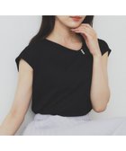 【インデックス/INDEX】のアシメリボンフレンチトップス【接触冷感/UVケア/洗濯機洗い可】 人気、トレンドファッション・服の通販 founy(ファニー) ファッション Fashion レディースファッション WOMEN トップス・カットソー Tops/Tshirt アシンメトリー Asymmetry シンプル Simple ジャージ Jersey タイトスカート Tight Skirt デニム Denim パール Pearl リボン Ribbon エレガント 上品 Elegant thumbnail ネイビー|ID: prp329100004567399 ipo3291000000032304892