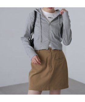 【フリーズマート/FREE'S MART】のフィットジップパーカー 人気、トレンドファッション・服の通販 founy(ファニー) ファッション Fashion レディースファッション WOMEN トップス・カットソー Tops/Tshirt パーカ Sweats インナー Inner コンパクト Compact シェイプ Shape ジップ Zip ストレッチ Stretch デニム Denim バランス Balance パーカー Hoodie ルーズ Loose 夏 Summer 春 Spring S/S・春夏 Ss・Spring/Summer 羽織 Haori |ID:prp329100004567402