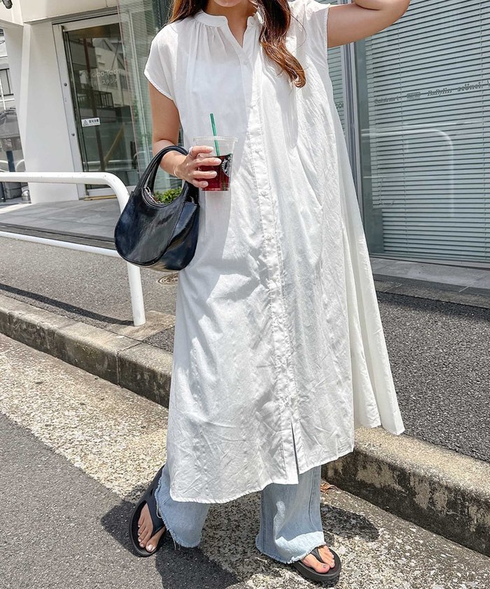 【アンドミー/andme】のコットン フレンチスリーブ フレア シャツワンピース インテリア・キッズ・メンズ・レディースファッション・服の通販 founy(ファニー) https://founy.com/ ファッション Fashion レディースファッション Fashion for Women ワンピース Dresses シャツワンピース / 1枚で着映えコーデ Shirt Dresses おすすめ Recommended / Our Picks ギャザー Gathered, Ruffled スリーブ Sleeve, Long Sleeve / Short Sleeve フェミニン Feminine, Girly フレア Flare, Flared フレンチ French, French Style フロント Front, Front Design ペチコート Petticoat, Underskirt ポケット Pocket, Pocket Detail 人気 Popular, Best Seller |ID: prp329100004567456 ipo3291000000033503425