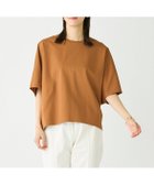 【イッツインターナショナル/I.T.'S. international】のバックジップTシャツ 人気、トレンドファッション・服の通販 founy(ファニー) ファッション Fashion レディースファッション WOMEN トップス・カットソー Tops/Tshirt シャツ/ブラウス Shirts/Blouses ロング / Tシャツ T-Shirts バッグ Bag クロップド Cropped コンパクト Compact シンプル Simple スマート Smart バランス Balance ヘムライン Hemline ボトム Bottom リラックス Relax エレガント 上品 Elegant thumbnail キンチャ|ID: prp329100004567484 ipo3291000000032305759