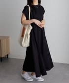 【ラナン/Ranan】の【NOT汗染み!】Aラインボリュームワンピース 人気、トレンドファッション・服の通販 founy(ファニー) ファッション Fashion レディースファッション WOMEN ワンピース Dress シンプル Simple スリーブ Sleeve フレンチ French ロング Long 夏 Summer thumbnail ブラック|ID: prp329100004567500 ipo3291000000032305916