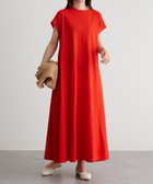 【ラナン/Ranan】の【NOT汗染み!】Aラインボリュームワンピース 人気、トレンドファッション・服の通販 founy(ファニー) ファッション Fashion レディースファッション WOMEN ワンピース Dress シンプル Simple スリーブ Sleeve フレンチ French ロング Long 夏 Summer thumbnail オレンジレッド|ID: prp329100004567500 ipo3291000000032305923