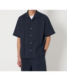 【ビューティ&ユース ユナイテッドアローズ/BEAUTY&YOUTH / UNITED ARROWS / MEN】のRENU TROシリーズ ピンタック オープンカラー シャツ -セットアップ対応- NAVY|ID: prp329100004567535 ipo3291000000032713211