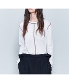 【ビューティ&ユース ユナイテッドアローズ/BEAUTY&YOUTH / UNITED ARROWS】の6(ROKU) コットン ナイロン カラーロック ロングスリーブTシャツ 人気、トレンドファッション・服の通販 founy(ファニー) ファッション Fashion レディースファッション Fashion for Women トップス・カットソー Cut & Sew Tops シャツ・ブラウス・オフィスカジュアル Elegant Blouses & Button-Ups ロングTシャツ・Tシャツ Longline T-Shirts & Tees インナー Innerwear スリーブ Sleeve, Long Sleeve / Short Sleeve フロント Front, Front Design ロング Long, Long-Length エレガント 上品 Elegant thumbnail OFF WHITE|ID: prp329100004567540 ipo3291000000033460054