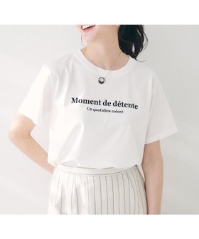 【アンタイトル/UNTITLED】の【洗える】ロゴTシャツ 人気、トレンドファッション・服の通販 founy(ファニー) ファッション Fashion レディースファッション Fashion for Women トップス・カットソー Cut & Sew Tops シャツ・ブラウス・オフィスカジュアル Elegant Blouses & Button-Ups ロングTシャツ・Tシャツ Longline T-Shirts & Tees おすすめ Recommended / Our Picks シルケット Silket, Silky Cotton 洗える Machine Washable |ID:prp329100004567544