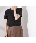 【ナノ ユニバース/nano universe】のラメカットクルーネックTシャツ 人気、トレンドファッション・服の通販 founy(ファニー) ファッション Fashion レディースファッション Fashion for Women トップス・カットソー Cut & Sew Tops シャツ・ブラウス・オフィスカジュアル Elegant Blouses & Button-Ups ロングTシャツ・Tシャツ Longline T-Shirts & Tees インナー Innerwear ウォッシャブル Machine Washable 春 Spring サロペット Overalls, Salopette シルバー Silver, Metallic Silver シンプル Simple, Minimal ジャケット Jacket, Outerwear フィット Fit, Slim Fit ボトム Bottoms, Lower Wear 2025年 2025 2025春夏・S/S Spring/Summer 2025 SS25 thumbnail ブラック|ID: prp329100004567583 ipo3291000000032763507