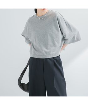 【アーバンリサーチ/URBAN RESEARCH】のショート丈ハーフスリーブカットソー 人気、トレンドファッション・服の通販 founy(ファニー) ファッション Fashion レディースファッション Fashion for Women トップス・カットソー Cut & Sew Tops カットソー・ベーシックTシャツ Cut-and-Sewn Tops / Stretch Tees & Basics 2025年 2025 2025春夏・S/S Spring/Summer 2025 SS25 おすすめ Recommended / Our Picks アクセサリー Fashion Accessories カットソー Cut and Sewn Top ショート Short, Short Length シンプル Simple, Minimal スラックス Slacks, Dress Pants バランス Balance, Style Balance バングル Bangle, Bracelet 夏 Summer 日本製 Made In Japan S/S・春夏 SS, Spring/Summer, Warm Season |ID:prp329100004567594