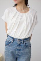 【アズール バイ マウジー/AZUL by moussy】のフロントタックカットトップス 人気、トレンドファッション・服の通販 founy(ファニー) ファッション Fashion レディースファッション WOMEN トップス・カットソー Tops/Tshirt デニム Denim フロント Front エレガント 上品 Elegant thumbnail WHT|ID: prp329100004567601 ipo3291000000032306969