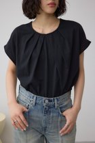 【アズール バイ マウジー/AZUL by moussy】のフロントタックカットトップス 人気、トレンドファッション・服の通販 founy(ファニー) ファッション Fashion レディースファッション WOMEN トップス・カットソー Tops/Tshirt デニム Denim フロント Front エレガント 上品 Elegant thumbnail BLK|ID: prp329100004567601 ipo3291000000032306971