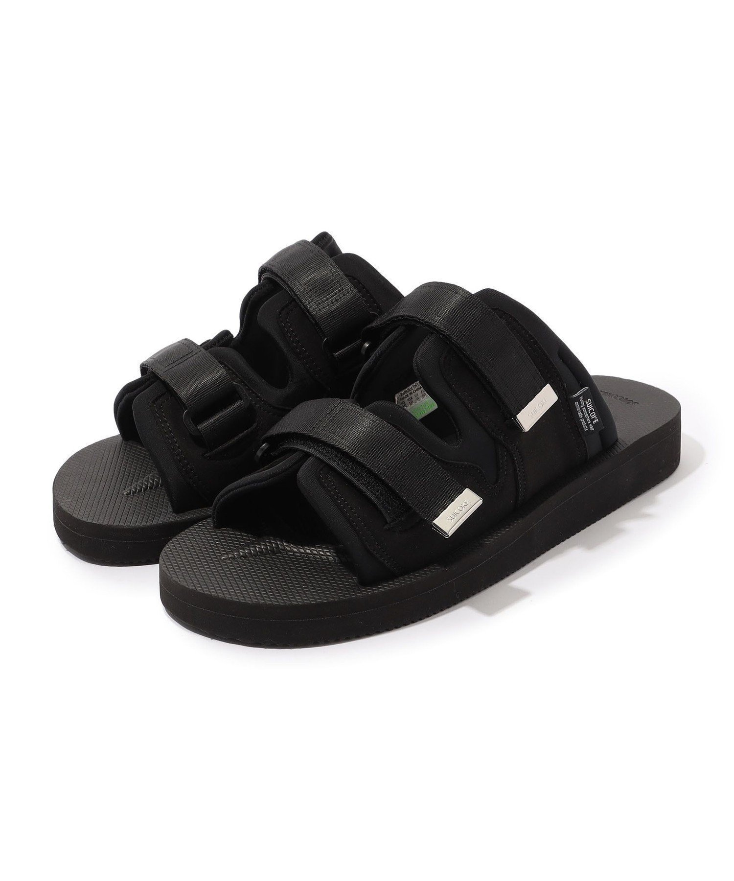 【トゥモローランド/TOMORROWLAND / MEN】の【別注】SUICOKE MOGI サンダル インテリア・キッズ・メンズ・レディースファッション・服の通販 founy(ファニー) 　ファッション　Fashion　メンズファッション　Men's Style Online　クッション　Cushion　クラシック　Classic　今季　This Season　軽量　Lightweight　サンダル　Sandals　シューズ　Shoes　シルバー　Silver　ストラップサンダル　Strap Sandals　フィット　Fit　別注　Special Order　モダン　Modern　ラップ　Wrap　エレガント 上品　Elegant　19 ブラック|ID: prp329100004567602 ipo3291000000032658627