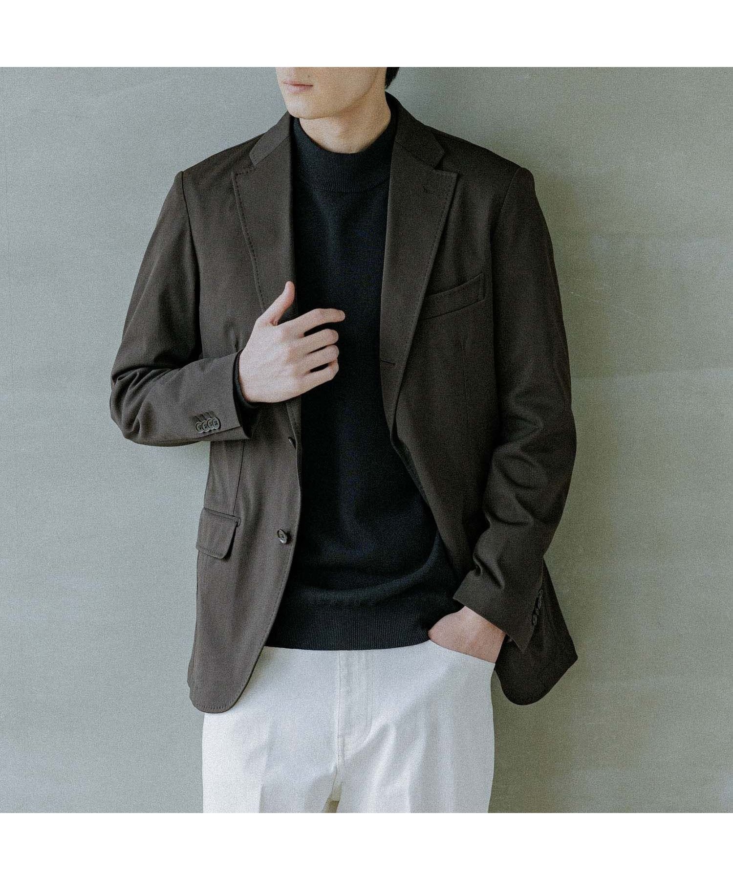 【グローバルワーク/GLOBAL WORK / MEN】のモーションテックジャケット/Salon de GW/115883 インテリア・キッズ・メンズ・レディースファッション・服の通販 founy(ファニー) 　ファッション　Fashion　メンズファッション　MEN　コラボ　Collaboration　ジャケット　Jacket　ストレッチ　Stretch　スリム　Slim　セットアップ　Set Up　パッチ　Patch　フィット　Fit　フラップ　Flap　ボトム　Bottom　ポケット　Pocket　ワーク　Work　A/W・秋冬　Aw・Autumn/Winter・Fw・Fall-Winter　おすすめ　Recommend　2024年　2024　ビジネス 仕事 通勤　Business　2024-2025秋冬・A/W　Aw/Autumn/Winter/Fw/Fall/2024-2025　ブラウン58|ID: prp329100004567632 ipo3291000000032307329