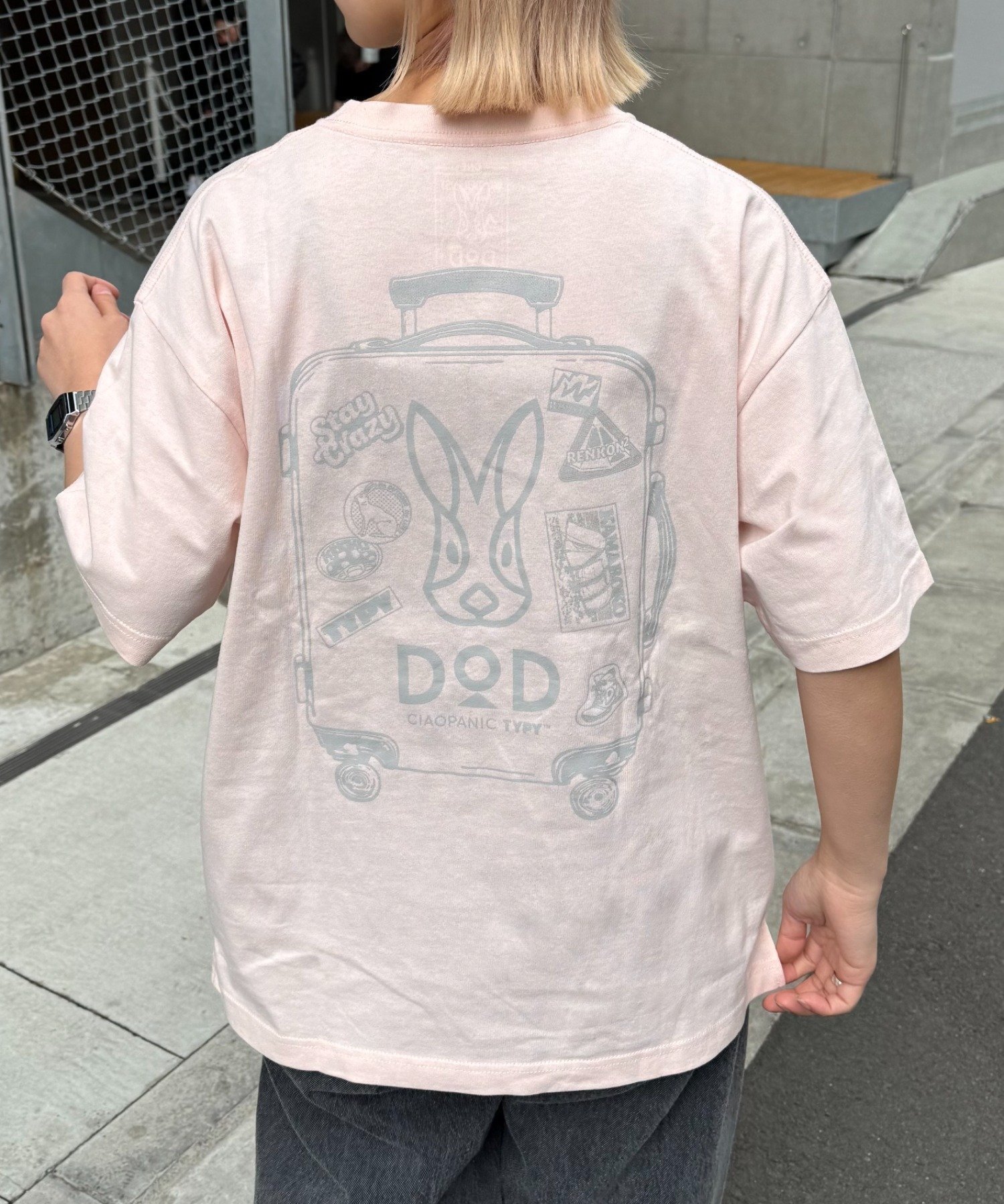 【チャオパニックティピー/CIAOPANIC TYPY】の【DOD別注】コロコロタビッティー / ユニセックス インテリア・キッズ・メンズ・レディースファッション・服の通販 founy(ファニー) 　ファッション　Fashion　レディースファッション　Ladies' Fashion Online　別注　Special Order　ピンク|ID: prp329100004567659 ipo3291000000032530260