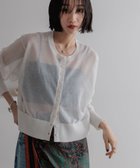 【ローリーズファーム/LOWRYS FARM】のシアークルーカーディガン 人気、トレンドファッション・服の通販 founy(ファニー) ファッション Fashion レディースファッション WOMEN トップス・カットソー Tops/Tshirt カーディガン Cardigans おすすめ Recommend コンパクト Compact thumbnail アイボリー08|ID: prp329100004567694 ipo3291000000032307846