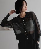 【ローリーズファーム/LOWRYS FARM】のシアークルーカーディガン 人気、トレンドファッション・服の通販 founy(ファニー) ファッション Fashion レディースファッション WOMEN トップス・カットソー Tops/Tshirt カーディガン Cardigans おすすめ Recommend コンパクト Compact thumbnail ブラック09|ID: prp329100004567694 ipo3291000000032307847