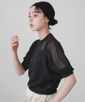 【リアン/Lian】のシアーボリュームスリーブサマーニット 人気、トレンドファッション・服の通販 founy(ファニー) ファッション Fashion レディースファッション WOMEN トップス・カットソー Tops/Tshirt ニット Knit Tops ボリュームスリーブ / フリル袖 Volume Sleeve シアー Sheer トレンド Trend |ID:prp329100004567836