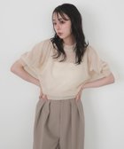 【リアン/Lian】のシアーボリュームスリーブサマーニット 人気、トレンドファッション・服の通販 founy(ファニー) ファッション Fashion レディースファッション WOMEN トップス・カットソー Tops/Tshirt ニット Knit Tops ボリュームスリーブ / フリル袖 Volume Sleeve シアー Sheer トレンド Trend thumbnail アイボリー|ID: prp329100004567836 ipo3291000000032374236
