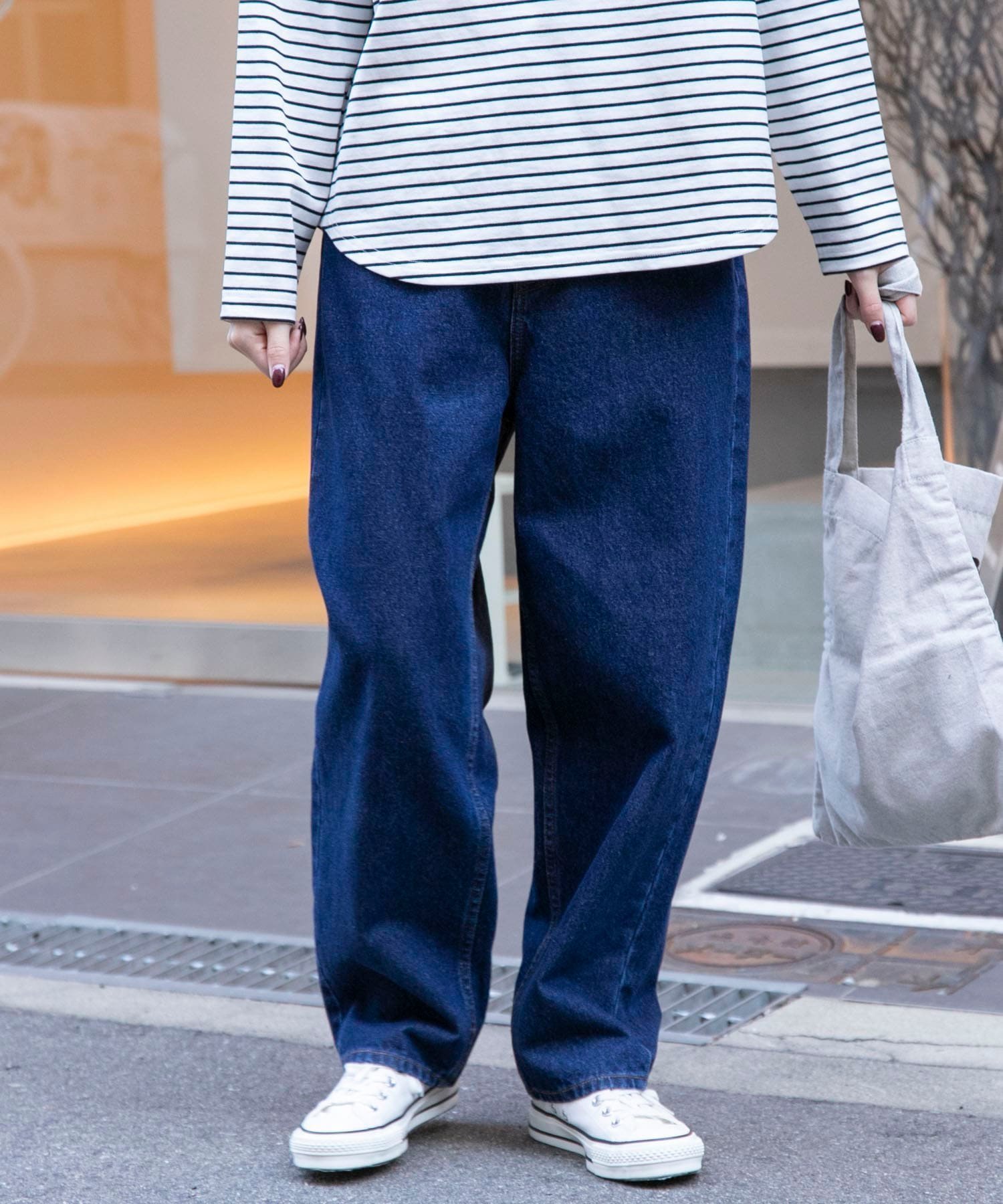 【アーバンリサーチ ドアーズ/URBAN RESEARCH DOORS】のFORK SPOON JFデニムルーズテーパードパンツ インテリア・キッズ・メンズ・レディースファッション・服の通販 founy(ファニー) 　ファッション　Fashion　レディースファッション　Fashion for Women　パンツ　Pants & Trousers　2025年　2025　2025春夏・S/S　Spring/Summer 2025 SS25　デニム　Denim, Jeans Material　ベーシック　Basic, Essential　ルーズ　Loose, Oversized　夏　Summer　S/S・春夏　SS, Spring/Summer, Warm Season　ONEWASH|ID: prp329100004567841 ipo3291000000033181349