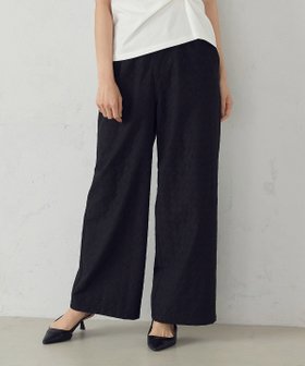 【コムサイズム/COMME CA ISM】のエンブロイダリーレース ワイドパンツ 人気、トレンドファッション・服の通販 founy(ファニー) ファッション Fashion レディースファッション WOMEN パンツ Pants エンブロイダリー Embroidery シンプル Simple ジャージー Jersey フェミニン Feminine フラット Flat ブロード Broad ポケット Pocket ワイド Wide |ID:prp329100004567856