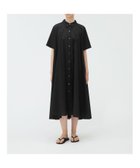 【マーコート/MARcourt】のmizuiro ind ハーフスリーブフレアシャツワンピース 人気、トレンドファッション・服の通販 founy(ファニー) ファッション Fashion レディースファッション WOMEN ワンピース Dress シャツワンピース Shirt Dresses フレア Flare ボトム Bottom ポケット Pocket レギュラー Regular エレガント 上品 Elegant 無地 Plain Color thumbnail ブラック|ID: prp329100004567857 ipo3291000000032310652