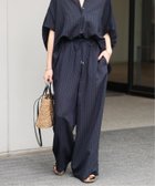 【ジャーナルスタンダード レリューム/JOURNAL STANDARD relume】のN/Rダブルストライプパンツ 人気、トレンドファッション・服の通販 founy(ファニー) ファッション Fashion レディースファッション Fashion for Women パンツ Pants & Trousers 2025年 2025 2025春夏・S/S Spring/Summer 2025 SS25 リラックス Relax, Relaxed Fit 夏 Summer thumbnail ネイビー|ID: prp329100004567908 ipo3291000000032703030