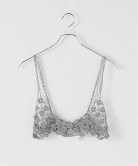 【イエナ/IENA】のbabaco/ババコ Crochet Bra Top ブラトップ BA01-FK24 人気、トレンドファッション・服の通販 founy(ファニー) ファッション Fashion レディースファッション WOMEN クラシカル Classical シルバー Silver フェミニン Feminine |ID:prp329100004567912