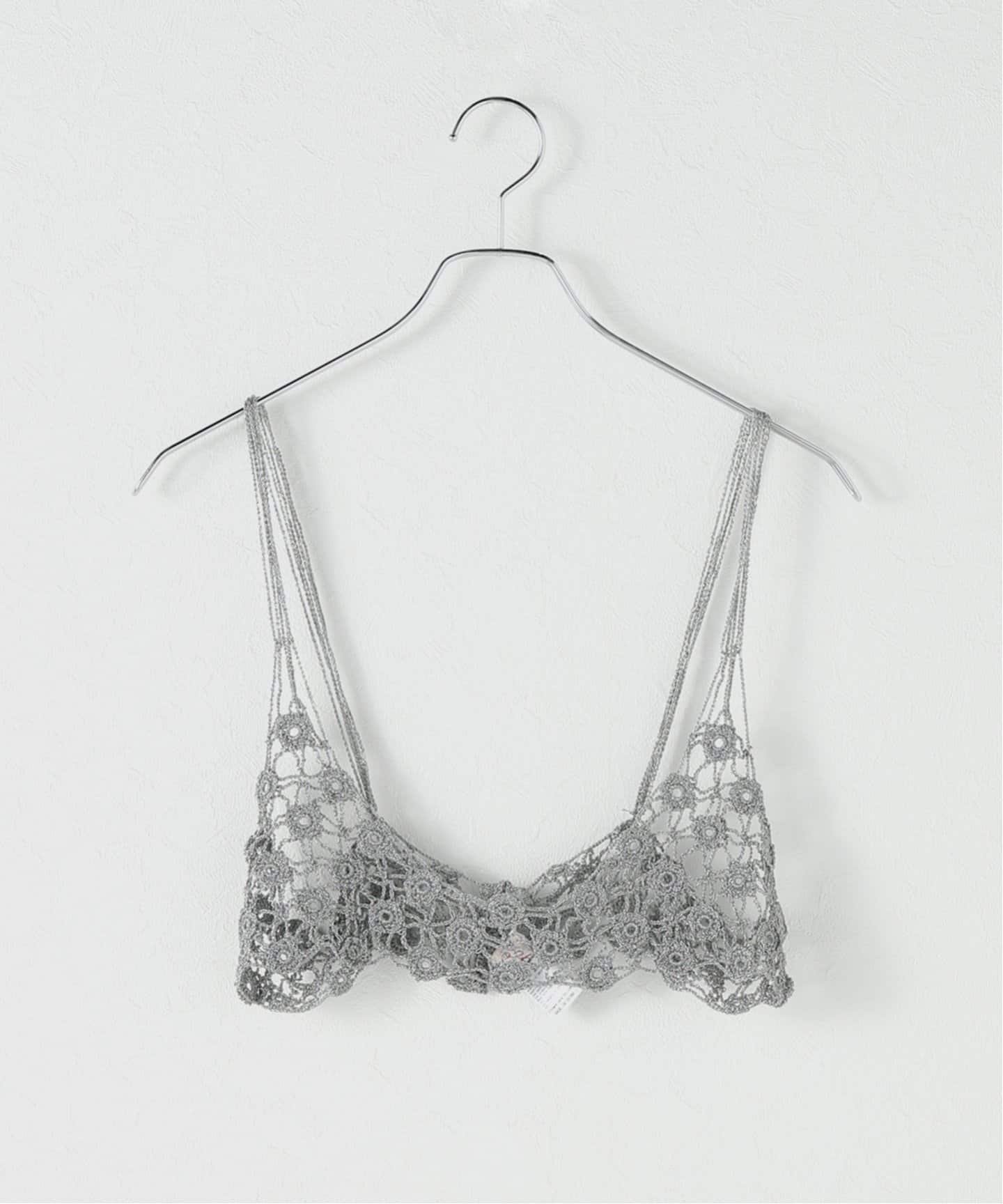 【イエナ/IENA】のbabaco/ババコ Crochet Bra Top ブラトップ BA01-FK24 人気、トレンドファッション・服の通販 founy(ファニー) 　ファッション　Fashion　レディースファッション　WOMEN　クラシカル　Classical　シルバー　Silver　フェミニン　Feminine　 other-1|ID: prp329100004567912 ipo3291000000032311302