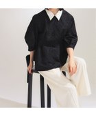 【デミルクス ビームス/Demi-Luxe BEAMS】の【ビームスの百名品】フクレ織りジャカード アタッチドカラー ブラウス* ビームスセレモニー2025 フォーマル 入学 入園 卒業 卒園 ママスーツ 七五三 人気、トレンドファッション・服の通販 founy(ファニー) ファッション Fashion レディースファッション WOMEN トップス・カットソー Tops/Tshirt シャツ/ブラウス Shirts/Blouses シンプル Simple ジャカード Jacquard スーツ Suit 定番 Standard パターン Pattern フォーマル Formal ペプラム Peplum おすすめ Recommend セレモニー Ceremony 入学式 Entrance Ceremony 卒業式 Graduation Ceremony thumbnail BLACK|ID: prp329100004567914 ipo3291000000032311311