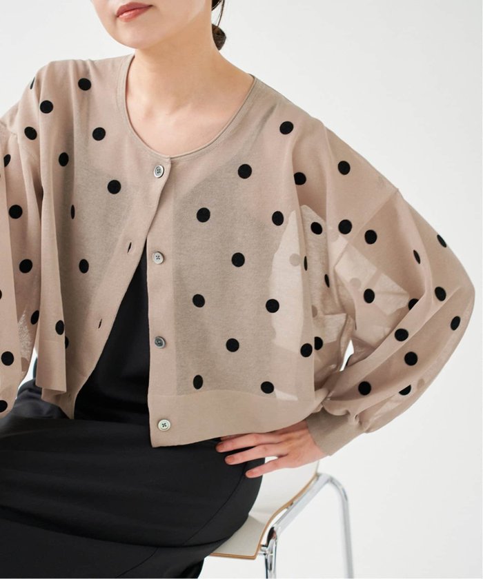 【イエナ/IENA】の《追加》FILMY ドット カーディガン インテリア・キッズ・メンズ・レディースファッション・服の通販 founy(ファニー) https://founy.com/ ファッション Fashion レディースファッション Ladies' Fashion Online トップス・カットソー Tops/Tshirt カーディガン Cardigans カーディガン Cardigan ドット Dot |ID: prp329100004567940 ipo3291000000032667587