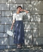 【プロポーション ボディドレッシング/PROPORTION BODY DRESSING】の前スリットナロースカート チャコール2|ID: prp329100004567942 ipo3291000000032724718
