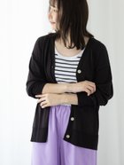 【テチチ/Te chichi】の【接触冷感】金釦Vネックカーディガン 人気、トレンドファッション・服の通販 founy(ファニー) ファッション Fashion レディースファッション WOMEN トップス・カットソー Tops/Tshirt カーディガン Cardigans Vネック V-Neck カーディガン Cardigan シンプル Simple ビジネス 仕事 通勤 Business thumbnail チャコールグレー|ID: prp329100004567943 ipo3291000000032311879