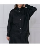 【イネド/INED】のリネンレギュラーカラーシャツ 人気、トレンドファッション・服の通販 founy(ファニー) ファッション Fashion レディースファッション Fashion for Women トップス・カットソー Cut & Sew Tops シャツ・ブラウス・オフィスカジュアル Elegant Blouses & Button-Ups セットアップ Set-Up, Coordinated Outfit トレンド Trend, Trending Now ベーシック Basic, Essential マニッシュ Mannish, Boyish エレガント 上品 Elegant thumbnail ブラック|ID: prp329100004567950 ipo3291000000033024378