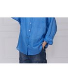 【イネド/INED】のリネンレギュラーカラーシャツ 人気、トレンドファッション・服の通販 founy(ファニー) ファッション Fashion レディースファッション Fashion for Women トップス・カットソー Cut & Sew Tops シャツ・ブラウス・オフィスカジュアル Elegant Blouses & Button-Ups セットアップ Set-Up, Coordinated Outfit トレンド Trend, Trending Now ベーシック Basic, Essential マニッシュ Mannish, Boyish エレガント 上品 Elegant thumbnail ブルー|ID: prp329100004567950 ipo3291000000033024381