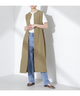 【ナノ ユニバース/nano universe】のオープンフロントノースリーブワンピース 人気、トレンドファッション・服の通販 founy(ファニー) ファッション Fashion レディースファッション WOMEN ワンピース Dress ウォッシャブル Washable キャミソール Camisole シンプル Simple タンク Tank ノースリーブ No Sleeve フロント Front ボトム Bottom おすすめ Recommend 2025年 2025 2025春夏・S/S Ss,Spring/Summer,2025 |ID:prp329100004567962